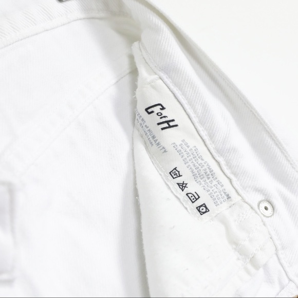 CoH Chloe high waist cut off distressed shorts 27 - Picture 5 of 10